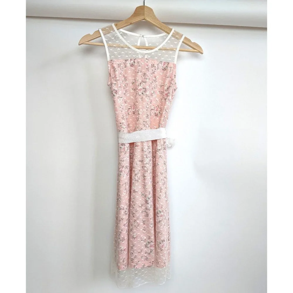 PENNY CANDY Pink Floral Dress size: 12